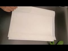 Sharp-Bottom White Glassine Paper Bag