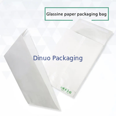 Niestandardowe logo Glassine Paper Pouch Biodegradowalny druk wklęsły Przezroczysta papierowa torba