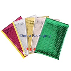 Podkładanie PVC Zipper Bubble Bag Kosmetyczny Bubble Mailer Ziplock Pocket