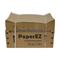 100% biodegradowalny papier do wypełniania próżni materiał wypełniający poduszkę do maszyny do wypełniania inteligentnej