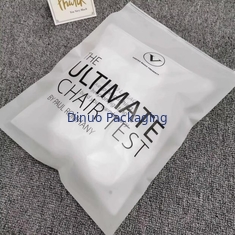 Niestandardowe Matte Frosted Zip Seal Ziplock Plastic Bags For Clothing Zipper Bag