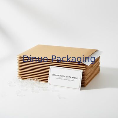 Samozamykające się Kraft Poly Bubble Wraps Trwały materiał ochronny opakowania Idealny do wysyłki delikatnych przedmiotów i zapewnienia bezpiecznej dostawy