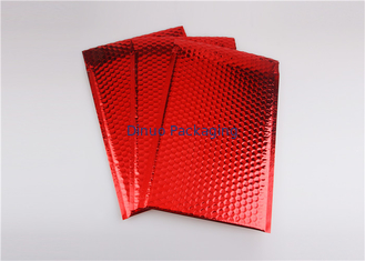 Jasnoczerwone koperty metaliczne Bubble Mailer 245x330 # A4