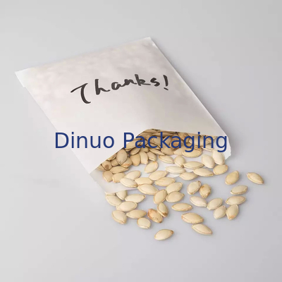 Niestandardowa torebka papierowa Glassine Cookie Popcorn Envelope 100% bezpieczna dla żywności