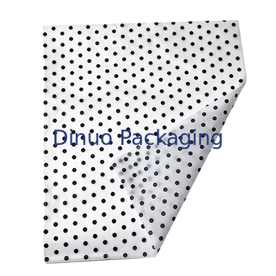 Polka Dot Gingham Dwukolorowa bibułka w tle do lakieru do paznokci w pudełku po butach