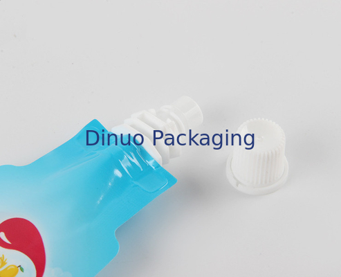 Torba Doypack z nadrukiem na zamówienie Dysza w kształcie butelki z napojami Folia aluminiowa Stand Up Wylewka Etui
