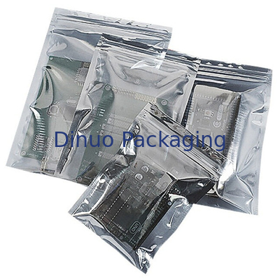 Zip Lock / Open Top ESD Ekranowana torba antystatyczna Odporna na wilgoć