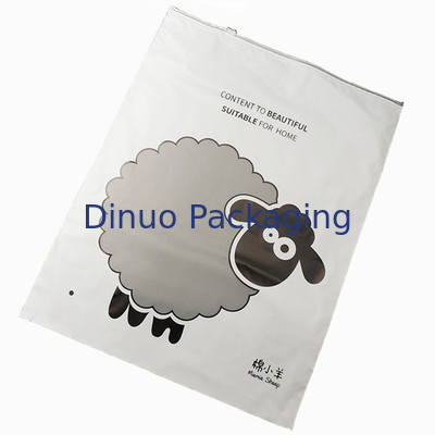 Wyroby opakowaniowe CPE do recyklingu CPE/PVC/PE Ziplock Garment Bag
