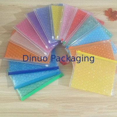 Poly Air Zip Lock Plastic Custom Bubble Mailing Bag Jasny kolorowy Nadmuchowy z logo