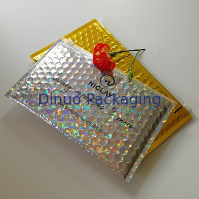 Podkładanie PVC Zipper Bubble Bag Kosmetyczny Bubble Mailer Ziplock Pocket