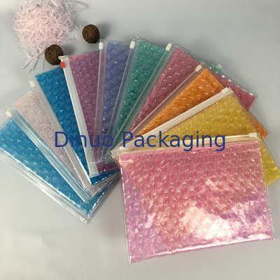 0.05 - 0,2 mm grubości Zipper Bubble Bags With Gravure Printing