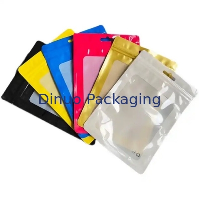 Niestandardowy CPE PE Przejrzysty Zamrożony Plastic Zip Lock Bag Mini Zip Pocket