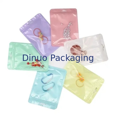 Niestandardowy CPE PE Przejrzysty Zamrożony Plastic Zip Lock Bag Mini Zip Pocket