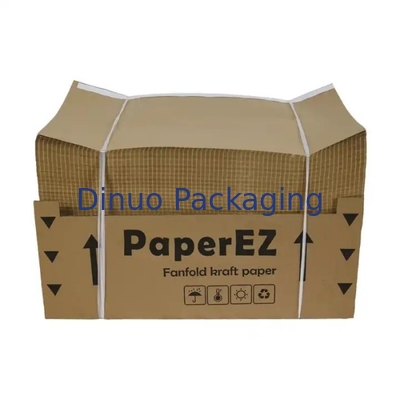 100% biodegradowalny papier do wypełniania próżni materiał wypełniający poduszkę do maszyny do wypełniania inteligentnej