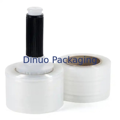 LLDPE Red Stretch And Shrink Film 0,012 mm Zaprojektowany z plastikowym uchwytem
