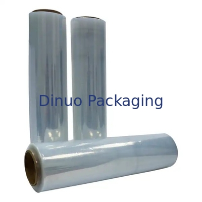 0.017mm Stretch And Shrink Film Custom Akceptowany do pakowania produktów obrotowych