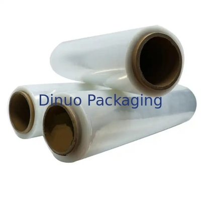 0.017mm Stretch And Shrink Film Custom Akceptowany do pakowania produktów obrotowych