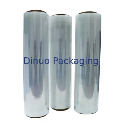 0.017mm Stretch And Shrink Film Custom Akceptowany do pakowania produktów obrotowych