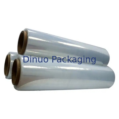 0.017mm Stretch And Shrink Film Custom Akceptowany do pakowania produktów obrotowych
