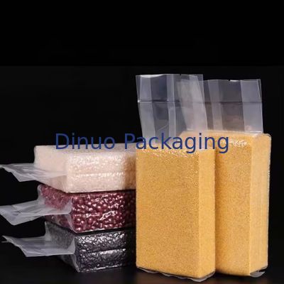 Przejrzysty worek próżniowy z różnorodnymi drukiem ziarnkowym