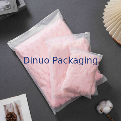 Niestandardowe samozamykające się torby z zamkiem CPE z nadrukowanym logo