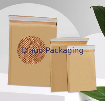 Konfigurowalna, odporna na wstrząsy koperta z papieru o strukturze plastra miodu, ekologiczna papierowa torba do wysyłki