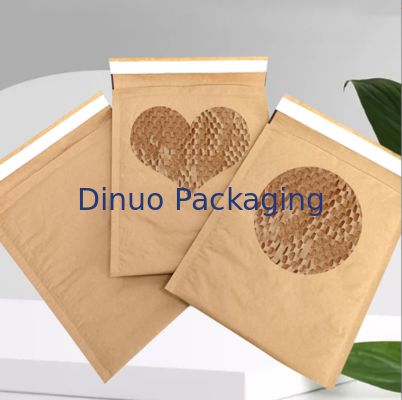 Konfigurowalna, odporna na wstrząsy koperta z papieru o strukturze plastra miodu, ekologiczna papierowa torba do wysyłki