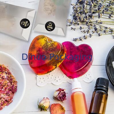 Wyroby spożywcze Szklane worki papierowe tłuszczoodporne Przezroczyste jednorazowe worki do małych przekąsek piekarniczych