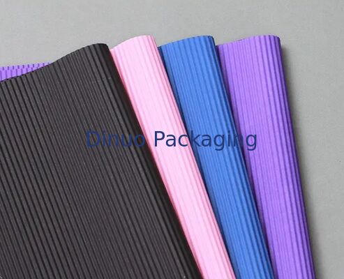 Zróżnicowane kolory Kwiaciarni Strip Paper Rolls Soft Strip Craft Paper For Flower Wrapping Gift Packaging