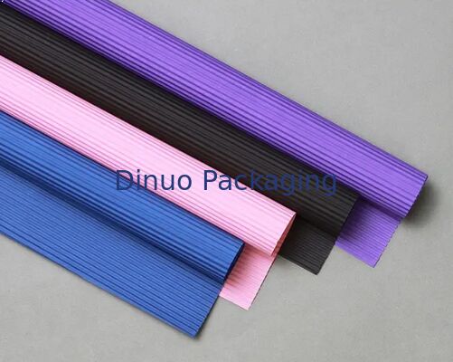 Zróżnicowane kolory Kwiaciarni Strip Paper Rolls Soft Strip Craft Paper For Flower Wrapping Gift Packaging