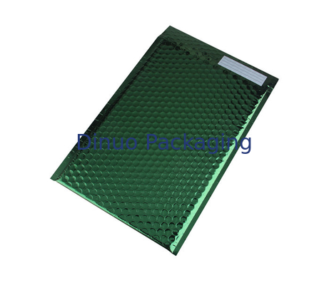 Tearproof Metallic Bubble Mailers Koperta wyściełana w kolorze ciemnozielonym