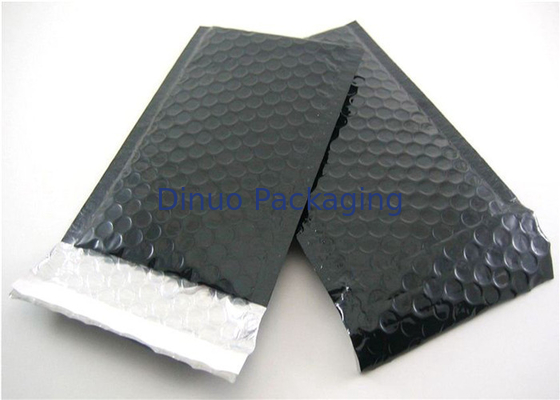 Koperty PET z czarnym bąbelkiem, 6x10 Bubble Mailers Rozmiar 0 Siła uderzenia