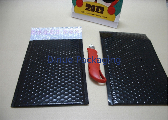 Koperty PET z czarnym bąbelkiem, 6x10 Bubble Mailers Rozmiar 0 Siła uderzenia