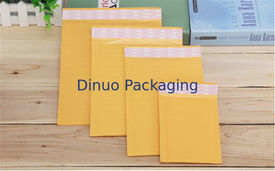 Dostosowane rozmiary maile z bańkami kraft 3 X 10 Air Bubble Envelope Odporność na rozdarcie