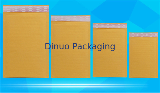Recyklingowy papier pakowy Bubble Mailers, torby kurierskie odporne na zmarszczki