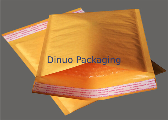 Kraft Żółta koperta bąbelkowa / Kraft Paper Mailers Dowód UV 175x260mm #D