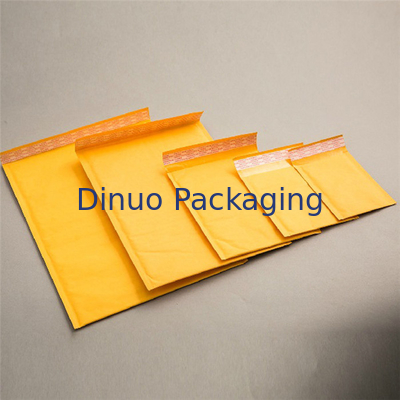 Recyklingowy papier pakowy Bubble Mailers, torby kurierskie odporne na zmarszczki