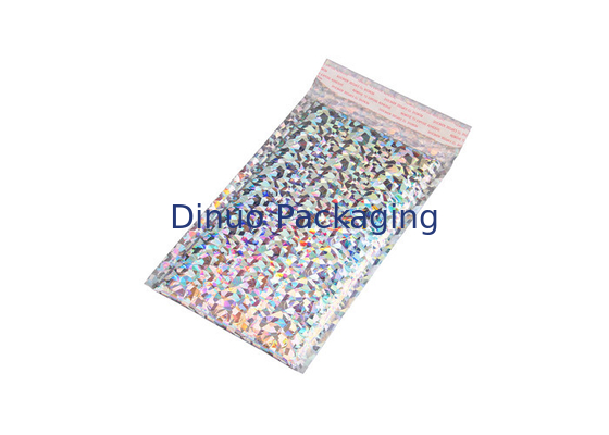 Luksusowe holograficzne torby pocztowe, # 000 / 4x8 Shiny Color Padded Packing Envelopes