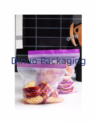 Resealable plastikowe torby do pakowania żywności, torby plastikowe z nadrukiem ZipLock