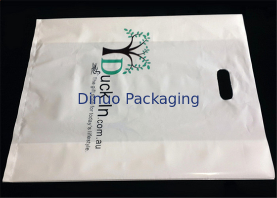 LDPE Materiał Odzież Plastikowe torby do pakowania Z uchwytem Niestandardowe logo Drukowane