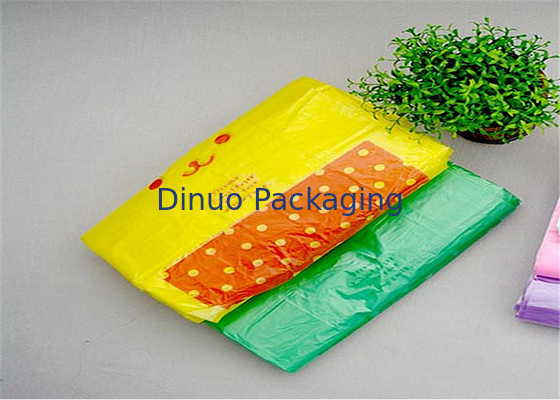 320 * 400mm plastikowe torby z paczkami z uchwytem, ​​plastikowe torby na zakupy Niestandardowe logo