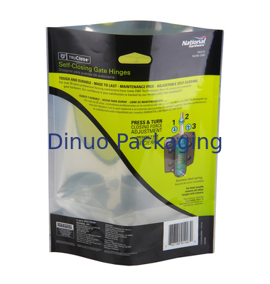 Boczny gość z płaskim dnem Stań Resealable Pouch do narzędzi Pakowanie