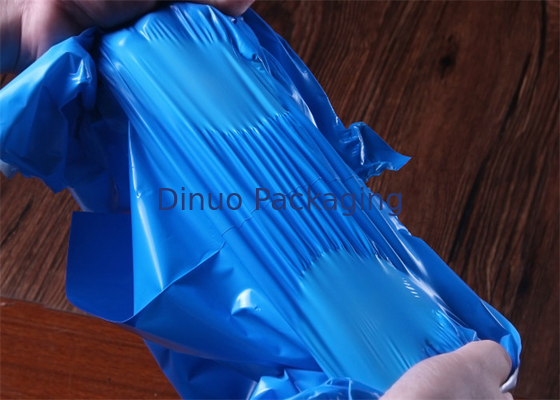 Niebieskie koperty foliowe Co-Extruded Film Plastikowe koperty do wysyłania dowodów wilgoci