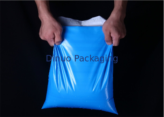 Niebieskie koperty foliowe Co-Extruded Film Plastikowe koperty do wysyłania dowodów wilgoci