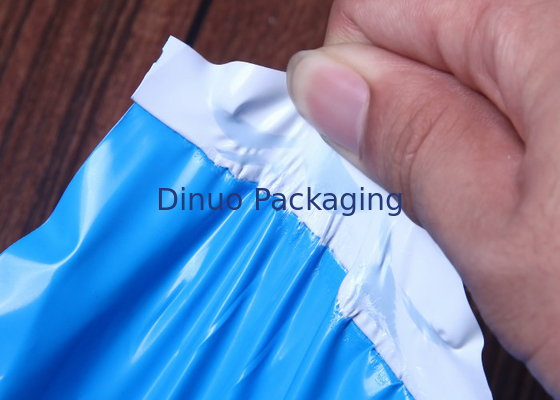 Niebieskie koperty foliowe Co-Extruded Film Plastikowe koperty do wysyłania dowodów wilgoci