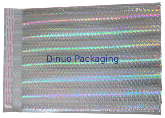 Luksusowe holograficzne torby pocztowe, # 000 / 4x8 Shiny Color Padded Packing Envelopes
