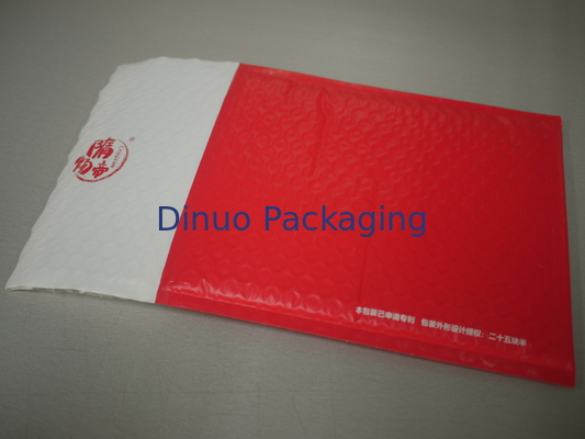 Czerwone bąbelkowe koperty Poly Mailers Padded Envelopes 10,5 X 16 # 5 Odporność na przebicie