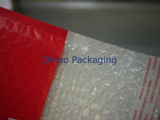 Czerwone bąbelkowe koperty Poly Mailers Padded Envelopes 10,5 X 16 # 5 Odporność na przebicie