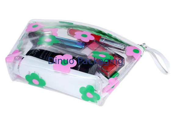 Coloreful Custom Printed Pvc Zipper Bag, Torba podróżna na kosmetyki