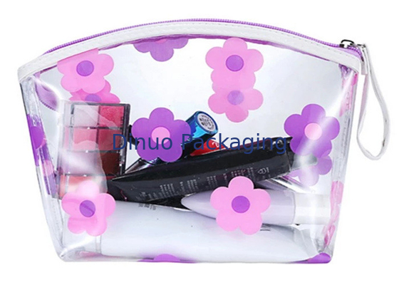 Coloreful Custom Printed Pvc Zipper Bag, Torba podróżna na kosmetyki